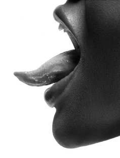 Afua's Tongue Sidewards